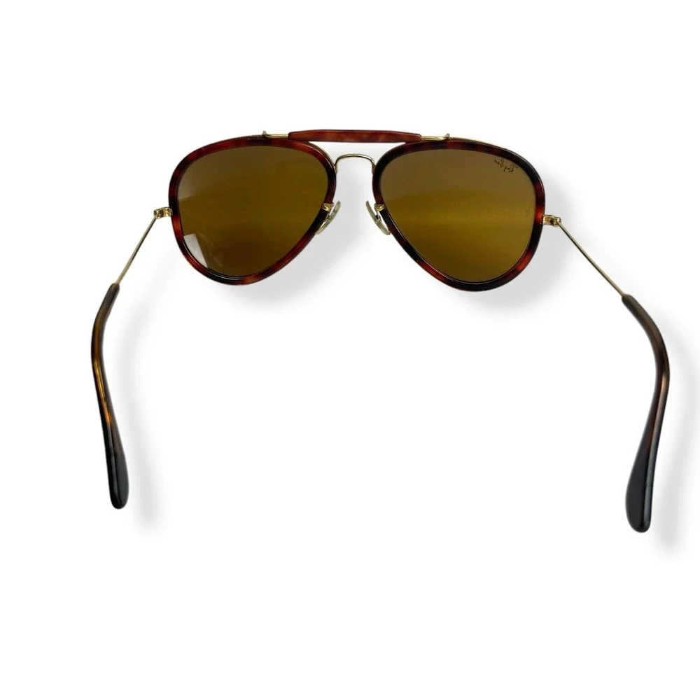 VTG Ray-Ban Bausch & Lomb Road Spirit 62mm Sunglasses - 80s Tortoise W0743 62-14